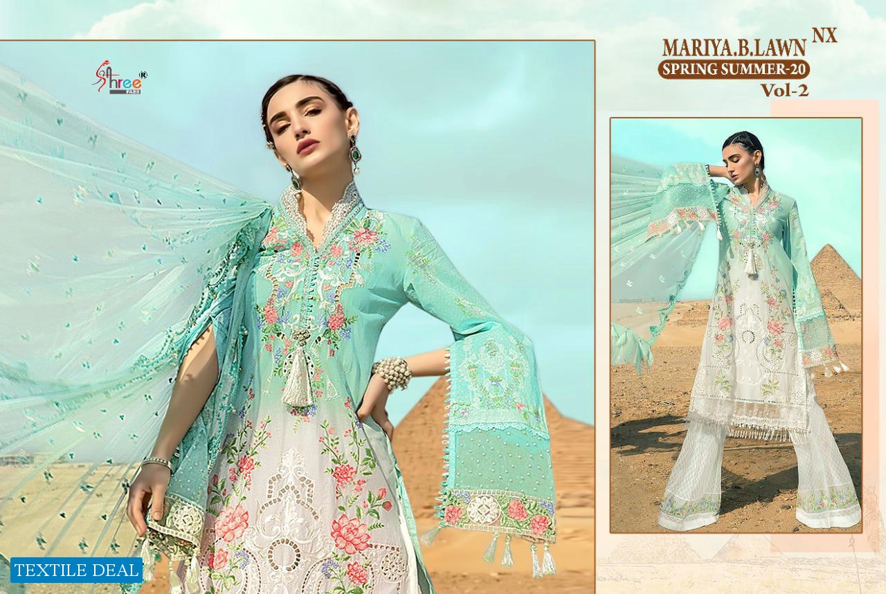 Shree Fab Mariya B Lawn Spring Summer Vol-2 Nx Pakistani Concept Dress