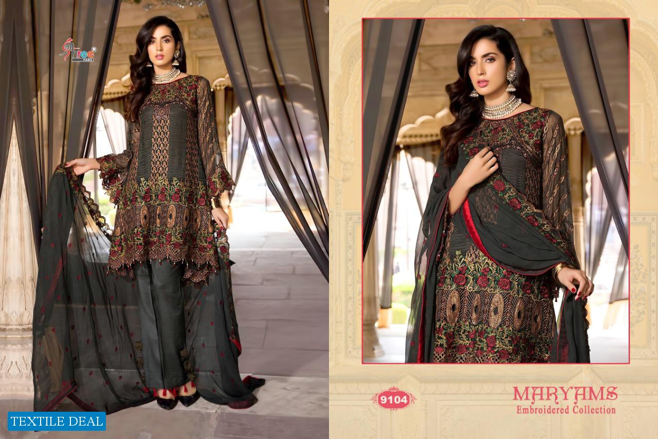 Shree Fab Maryams Embroidered Collection Wholesale pakistani Dress