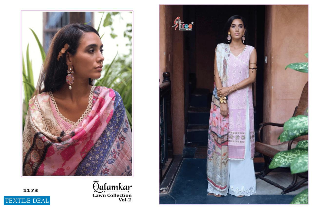 Shree Fab Qalamkar Lawn Collection Vol-2 Pakistani COncept Dresses