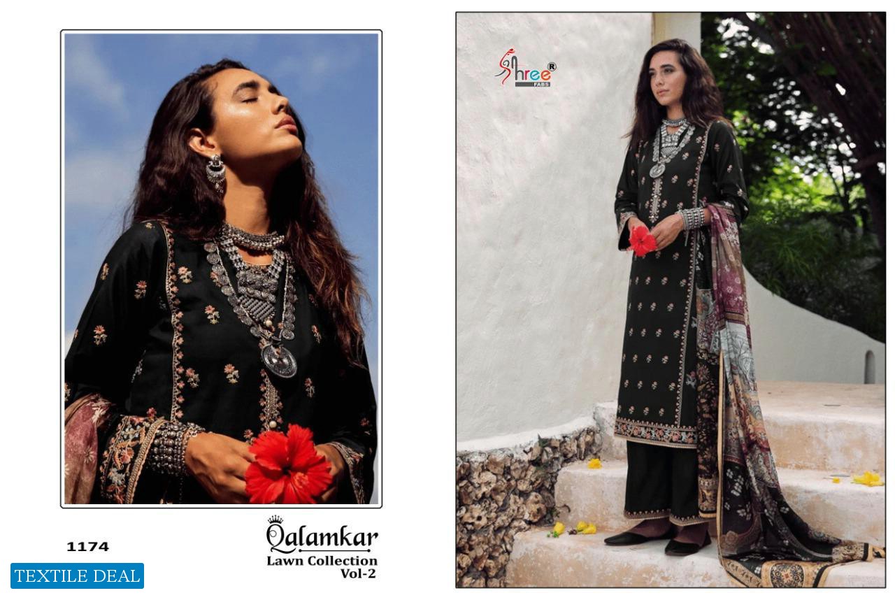 Shree Fab Qalamkar Lawn Collection Vol-2 Pakistani COncept Dresses