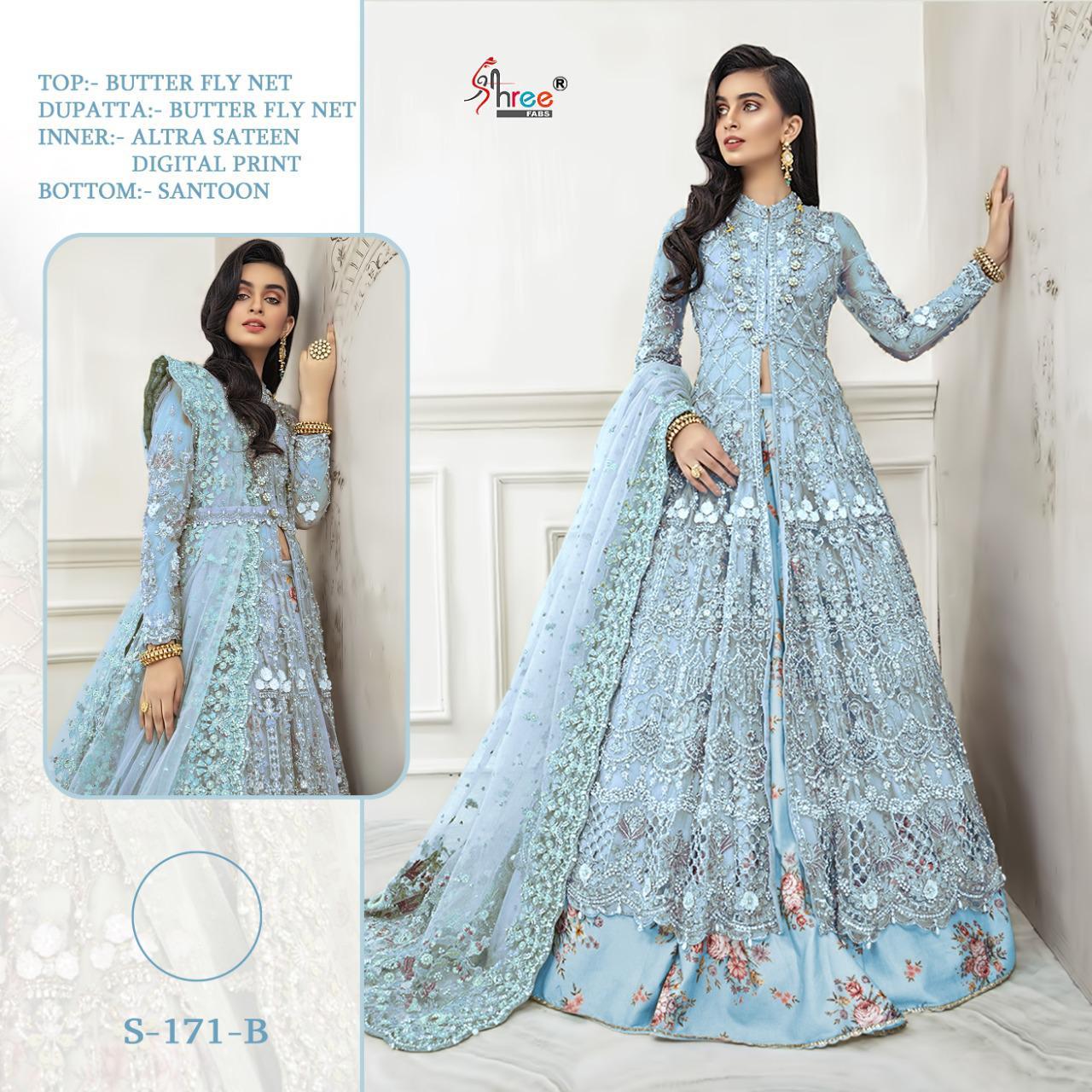 Shree Fab S-171 Colour Wholesale Pakistani Concept Salwar Kameez
