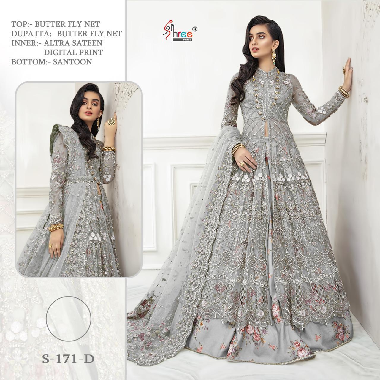 Shree Fab S-171 Colour Wholesale Pakistani Concept Salwar Kameez