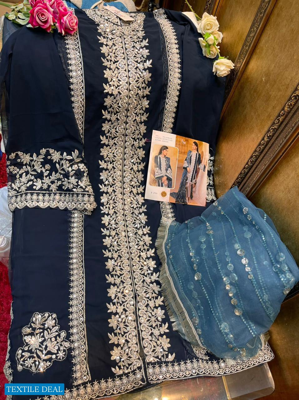 Shree Fab S-216 Colour Wholesale Pakistani Dress