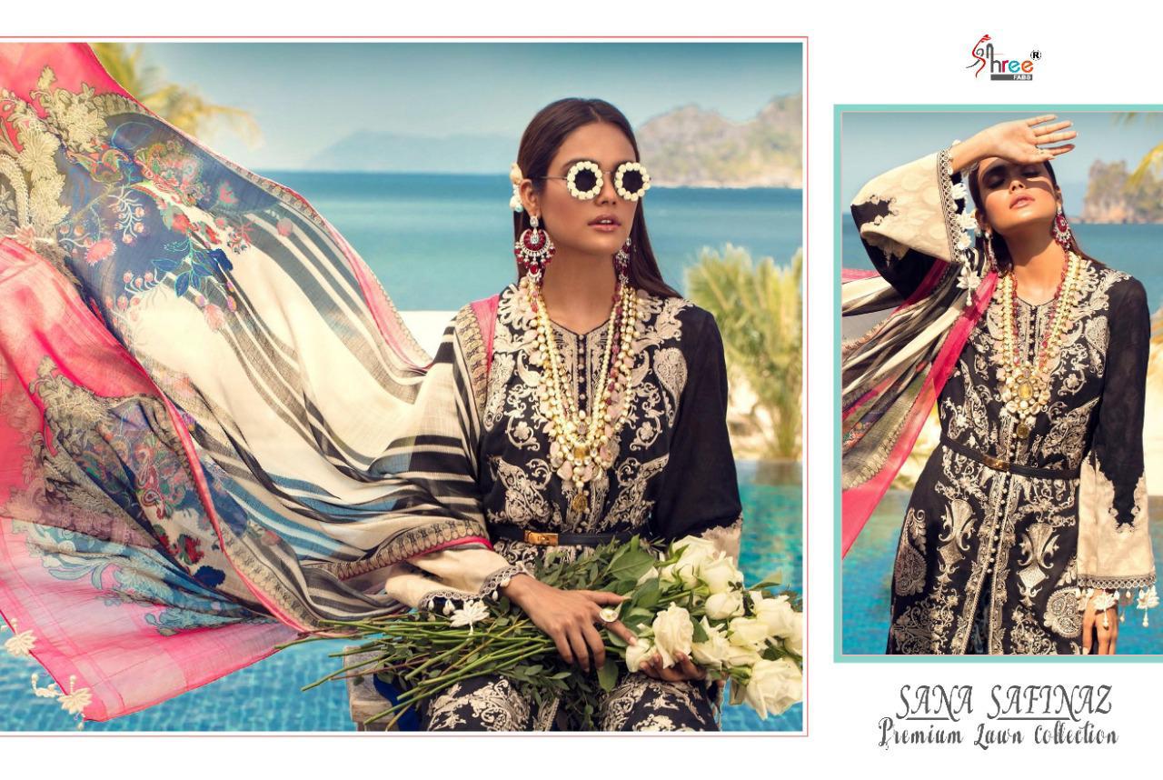 Shree Fab Sana Safinaz Premium Lawn Collection Vol-2 Wholesale Pakistani Concept Dress