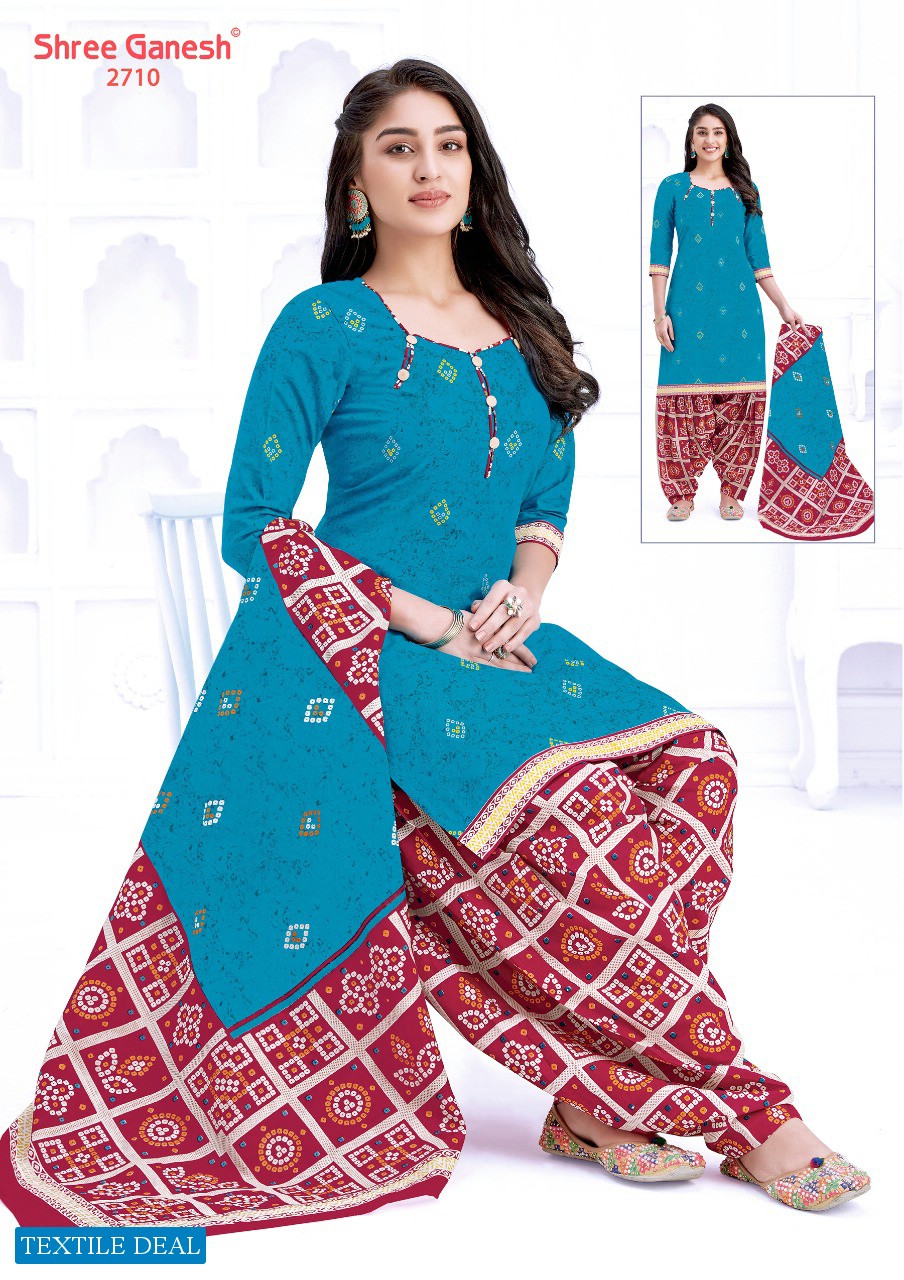 Shree Ganesh Hansika Vol-7 Wholesale Patiyala Dress Material