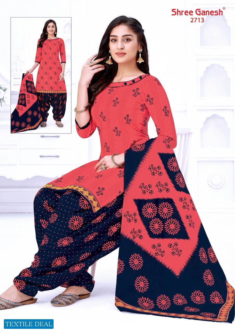 Shree Ganesh Hansika Vol-7 Wholesale Patiyala Dress Material