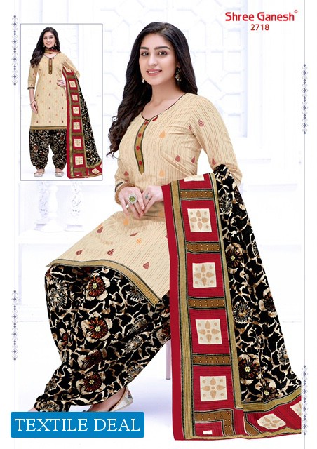 Shree Ganesh Hansika Vol-7 Wholesale Patiyala Dress Material