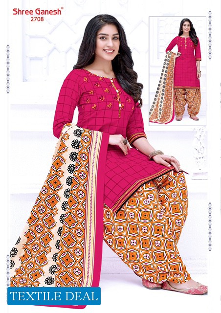 Shree Ganesh Hansika Vol-7 Wholesale Patiyala Dress Material