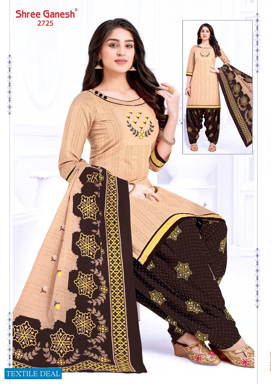 Shree Ganesh Hansika Vol-7 Wholesale Patiyala Dress Material