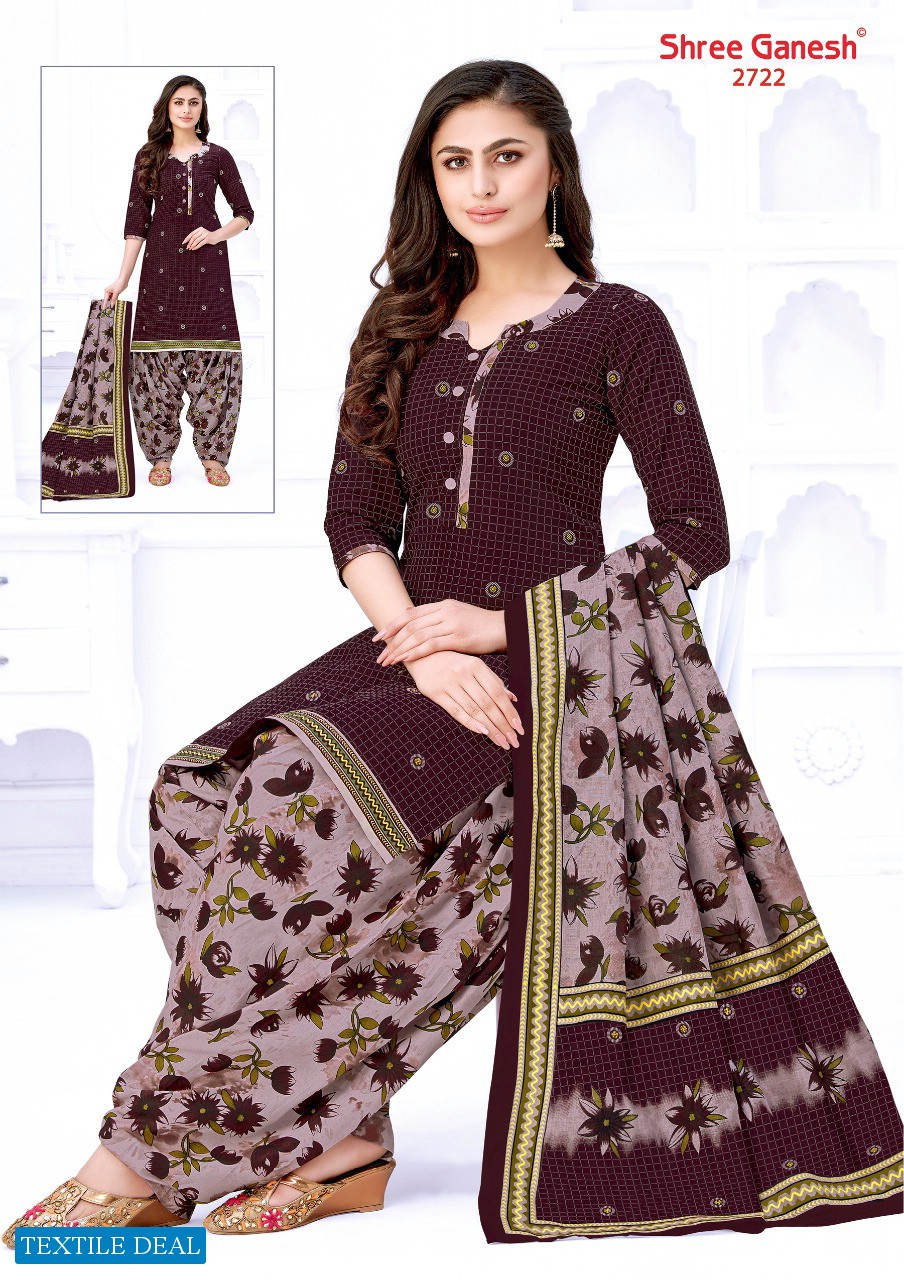 Shree Ganesh Hansika Vol-7 Wholesale Patiyala Dress Material