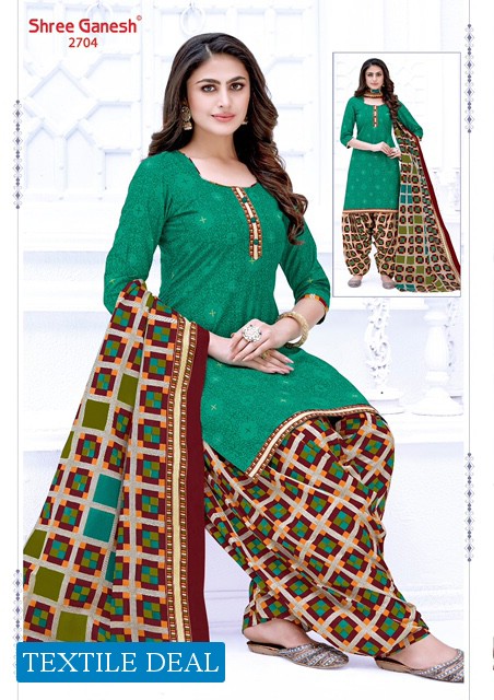 Shree Ganesh Hansika Vol-7 Wholesale Patiyala Dress Material