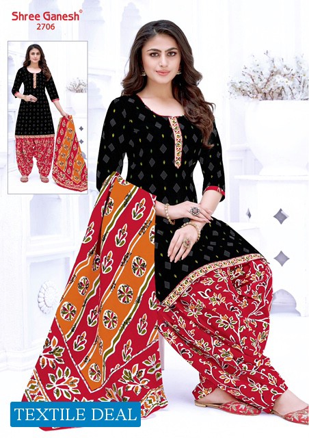 Shree Ganesh Hansika Vol-7 Wholesale Patiyala Dress Material
