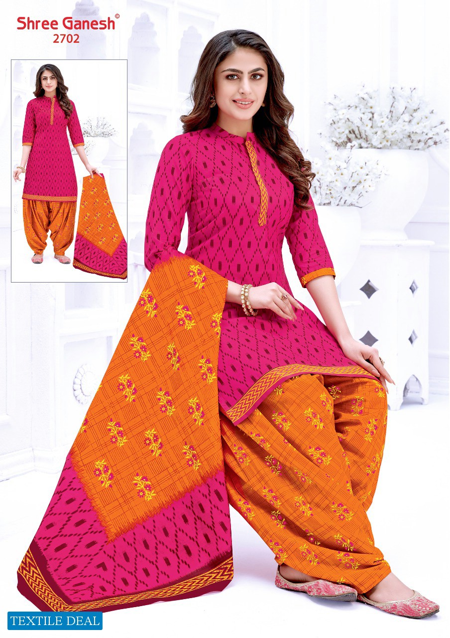 Shree Ganesh Hansika Vol-7 Wholesale Patiyala Dress Material
