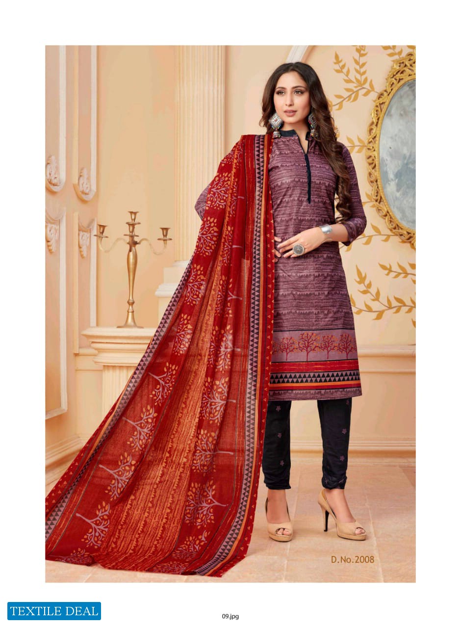 Shree Meenakshi Cotton Mannat Karachi Wholesale printed Dress Material