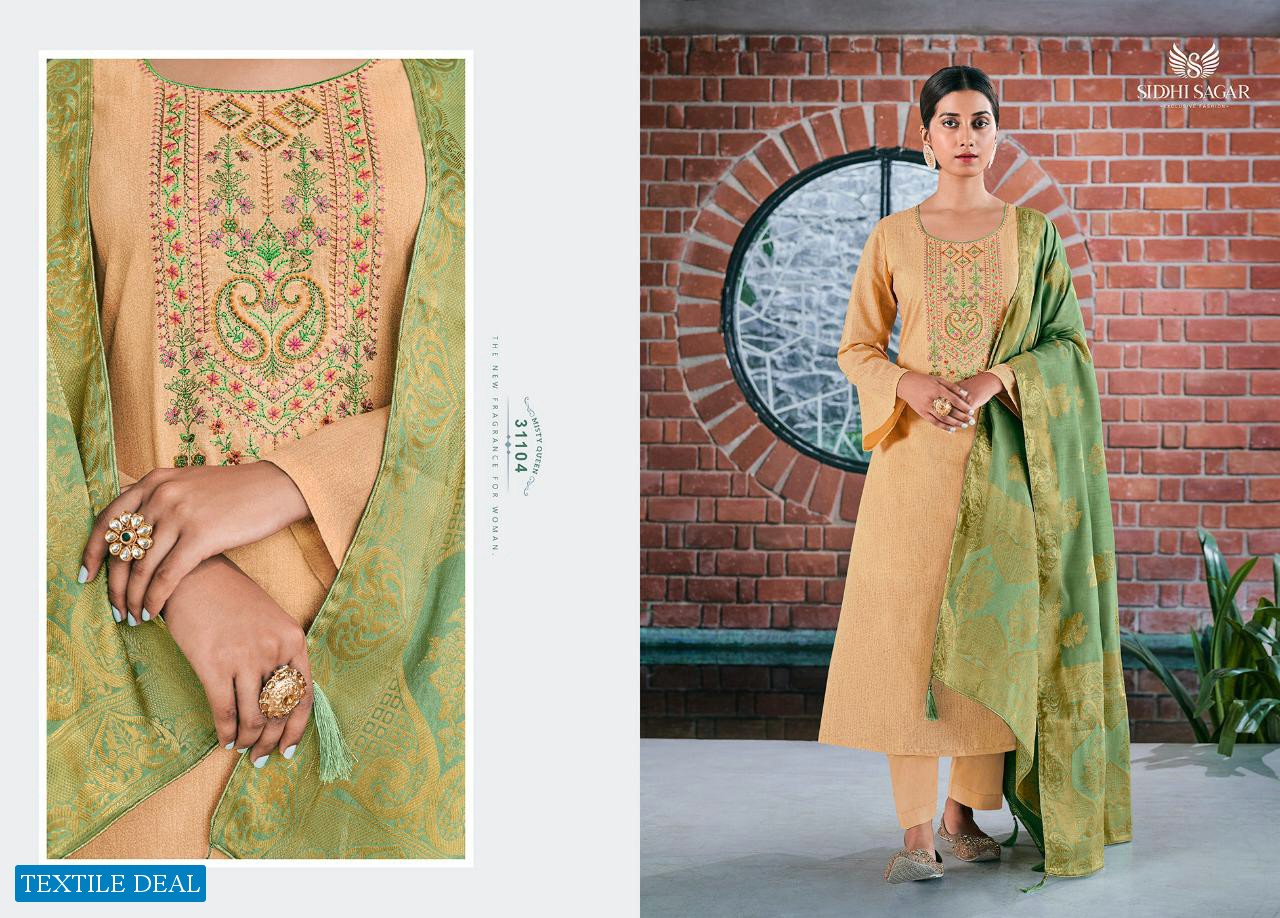 Siddhi Sagar Niramya Wholesale Pure Comb Cotton Work Dress