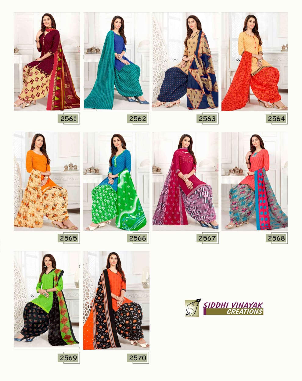 Siddhi Vinayak Patiyala Special Vol-2 Wholesaler in Surat Patiyala Dress Material