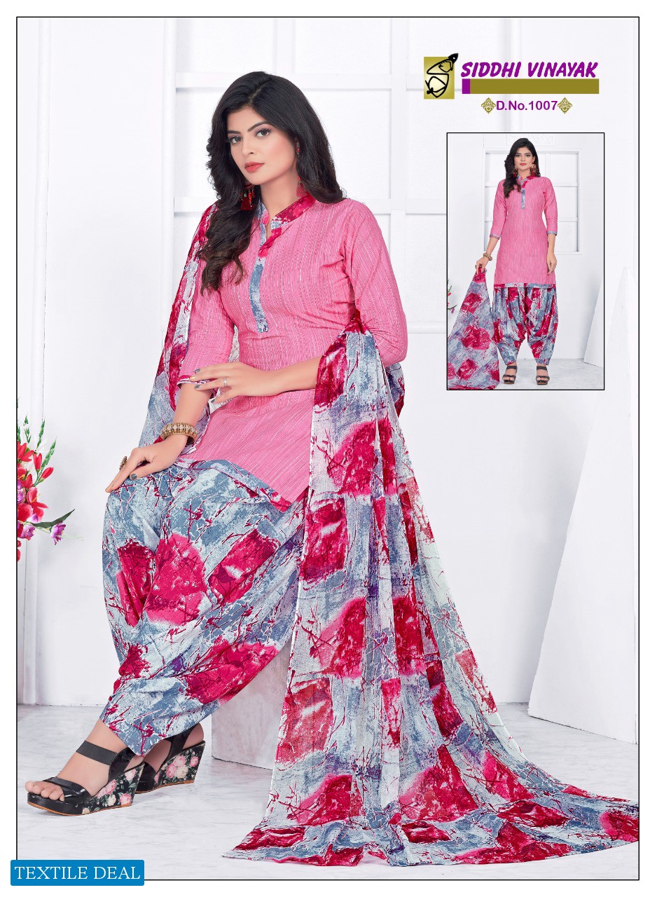 Siddhi Vinayak Patiyala Special Vol-3 Wholesale Printed Dress Material