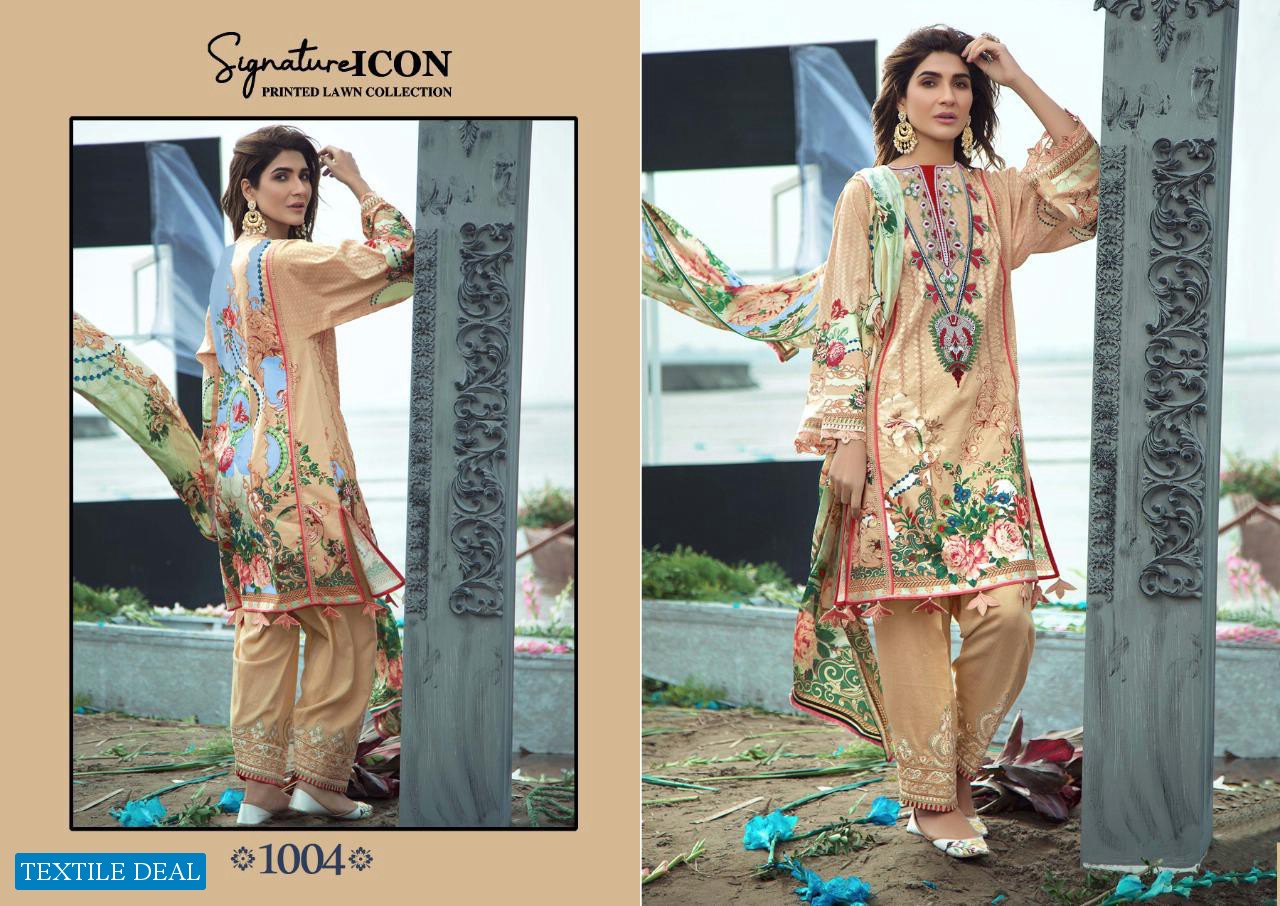 Signature Icon Printed Lawn Collection Wholesale Pakistani Suits