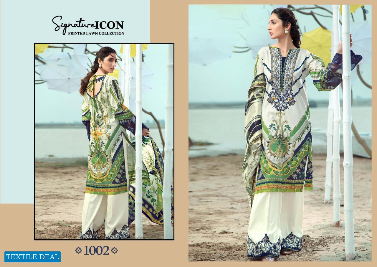 Signature Icon Printed Lawn Collection Wholesale Pakistani Suits