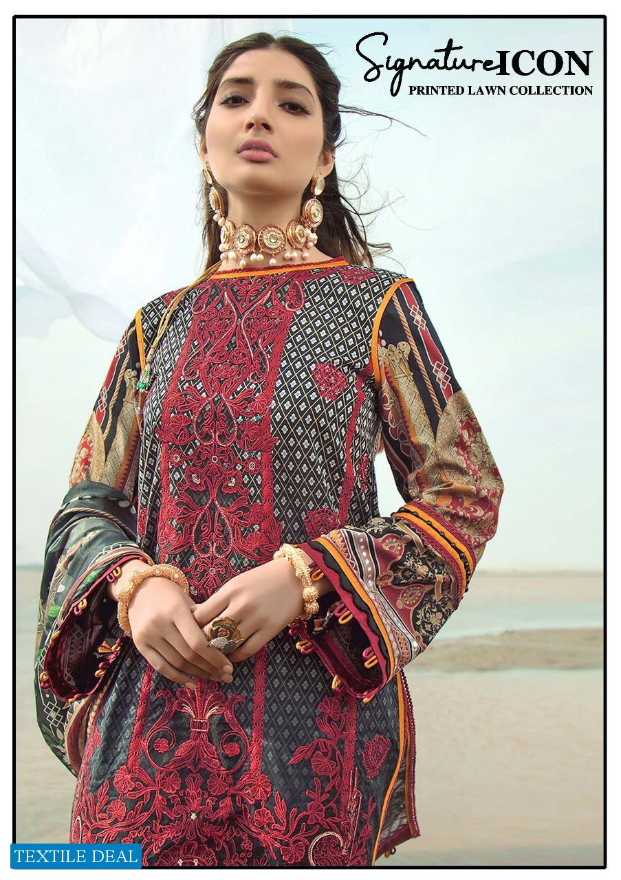 Signature Icon Printed Lawn Collection Wholesale Pakistani Suits