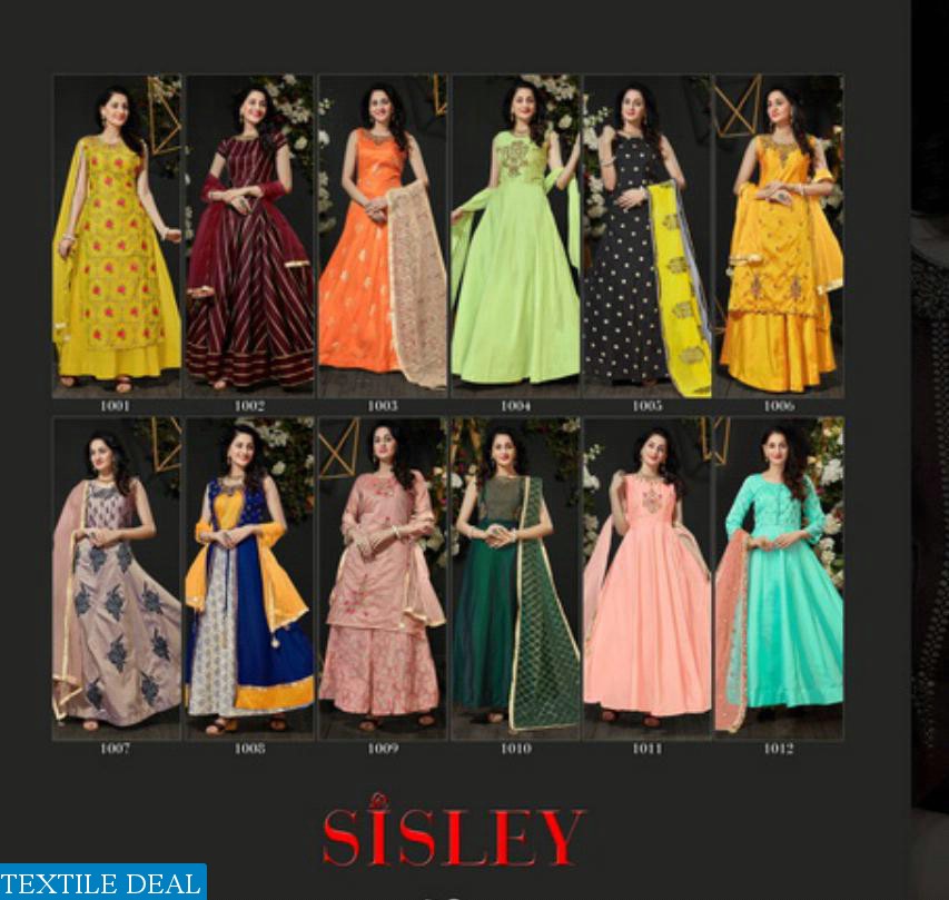 Sisley Wholesale Ready Made Designer Gowns