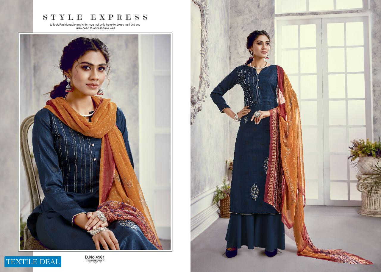 Siyoni Ishrat Wholesale Pure Cotton Dress Material