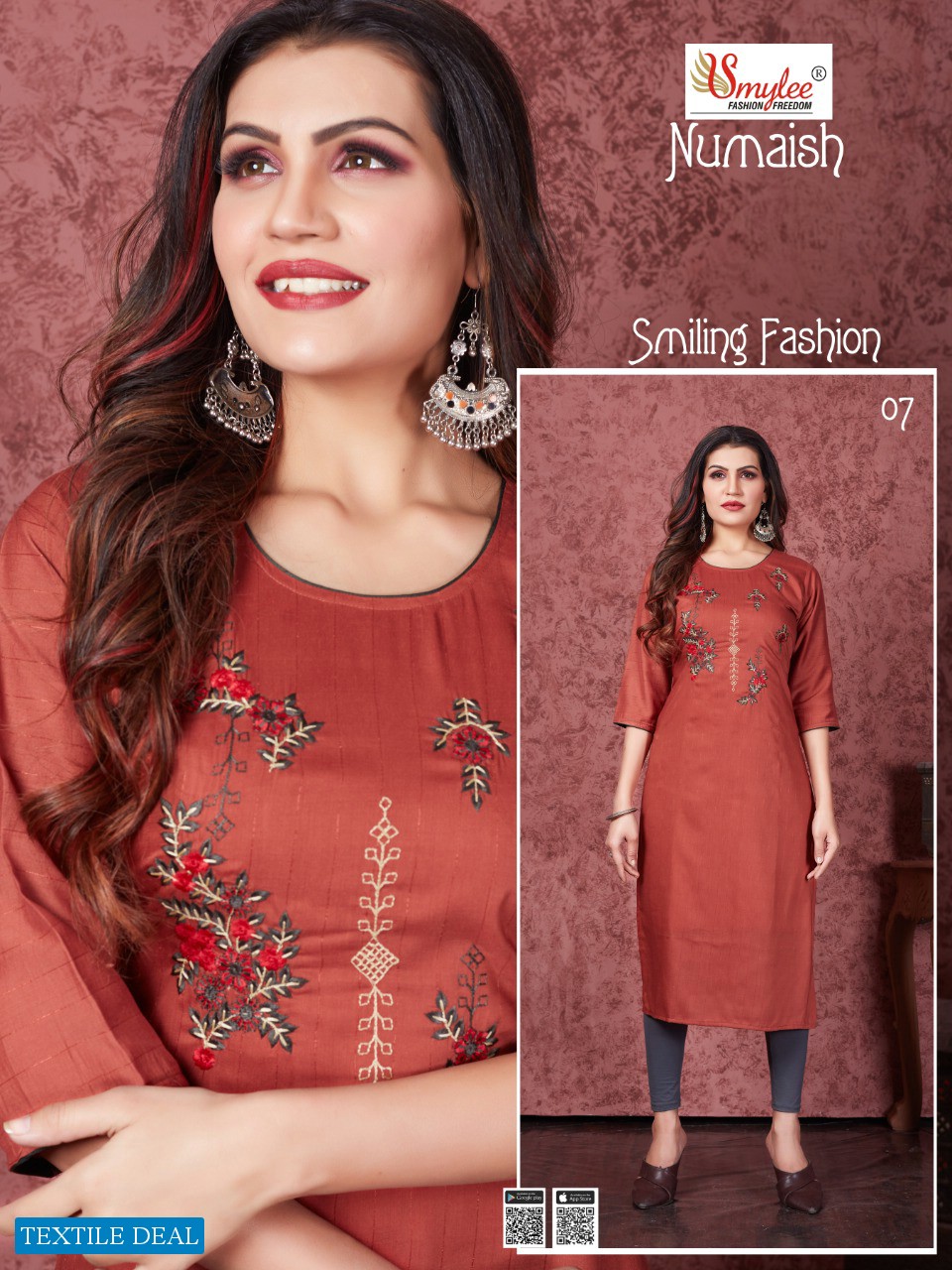 Smylee Numaish Wholesale Only Kurti Catalogs