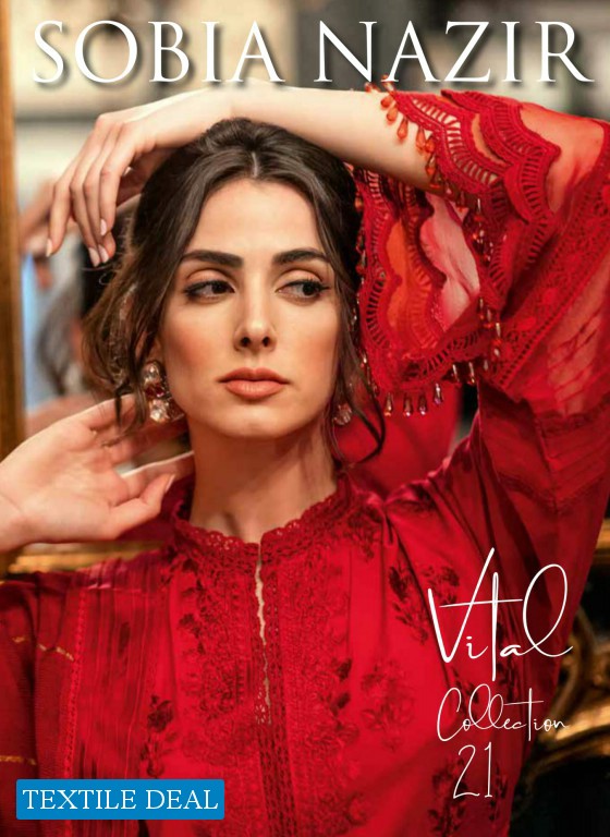 Sobia Nazir Vital Collection 2021 Wholesale Branded Pakistani Dress