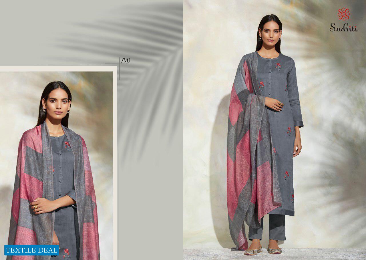 Sudriti Gulrang Wholesale Shopping Cotton Satin Dress Material