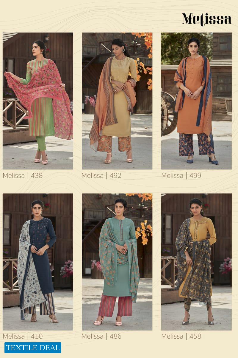 Sudriti Melissa Wholesale Cambric Embroidery Dress Material