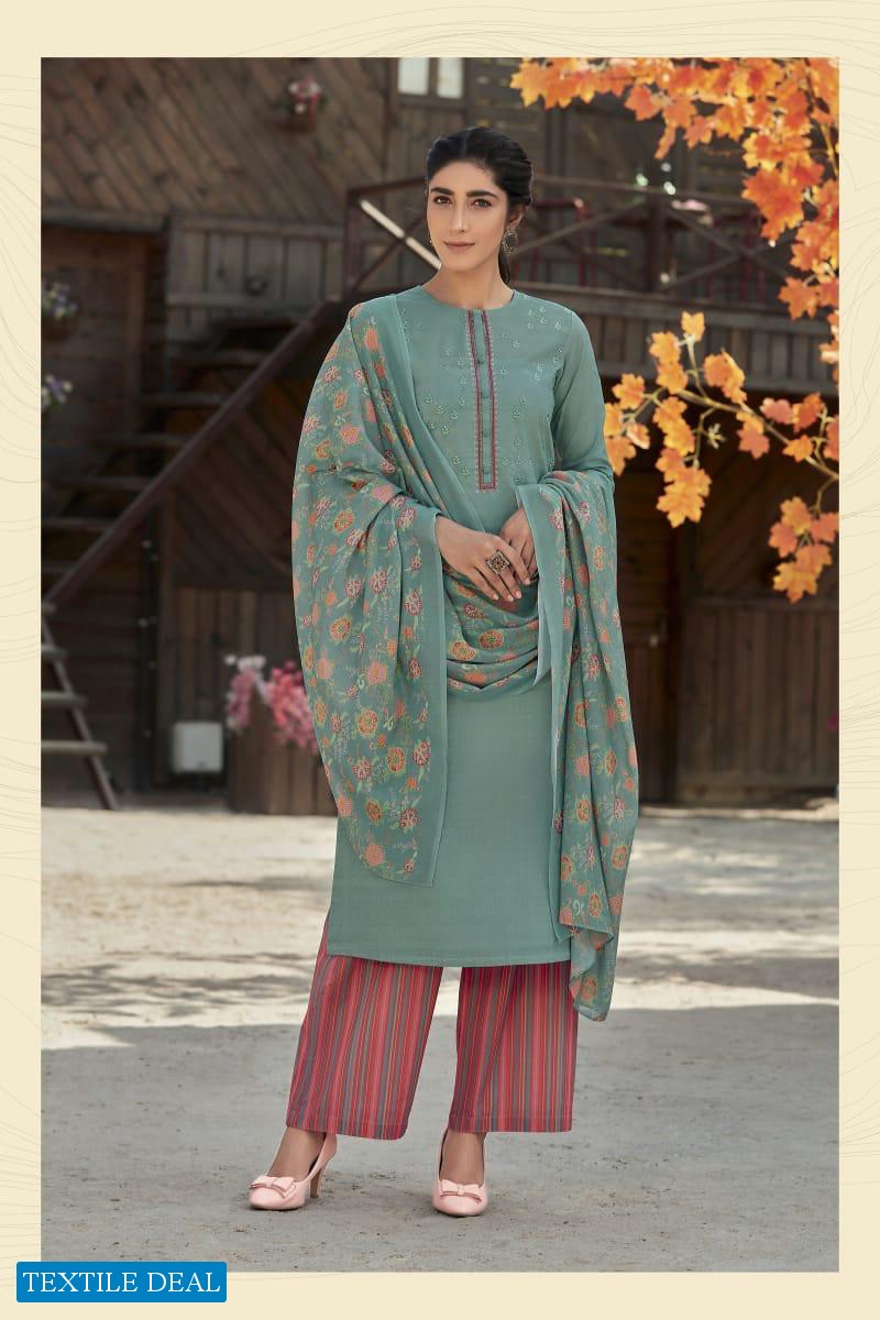 Sudriti Melissa Wholesale Cambric Embroidery Dress Material