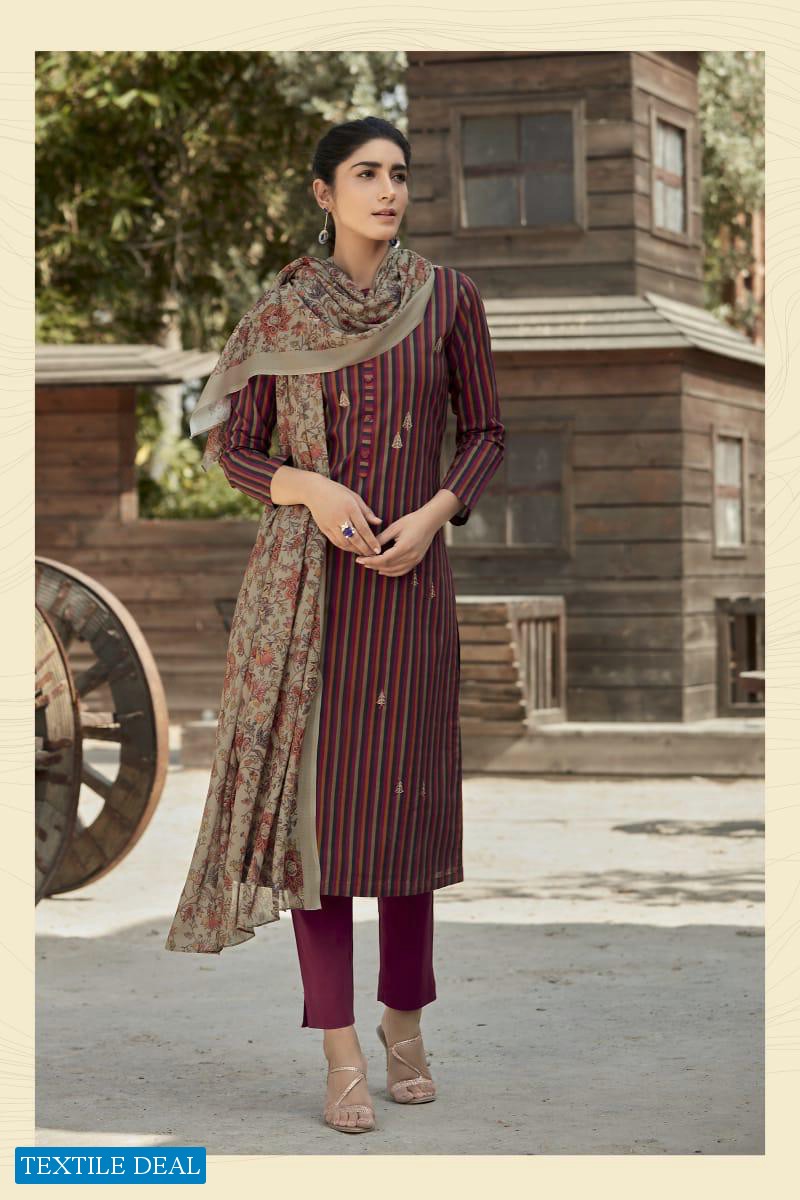 Sudriti Melissa Wholesale Cambric Embroidery Dress Material