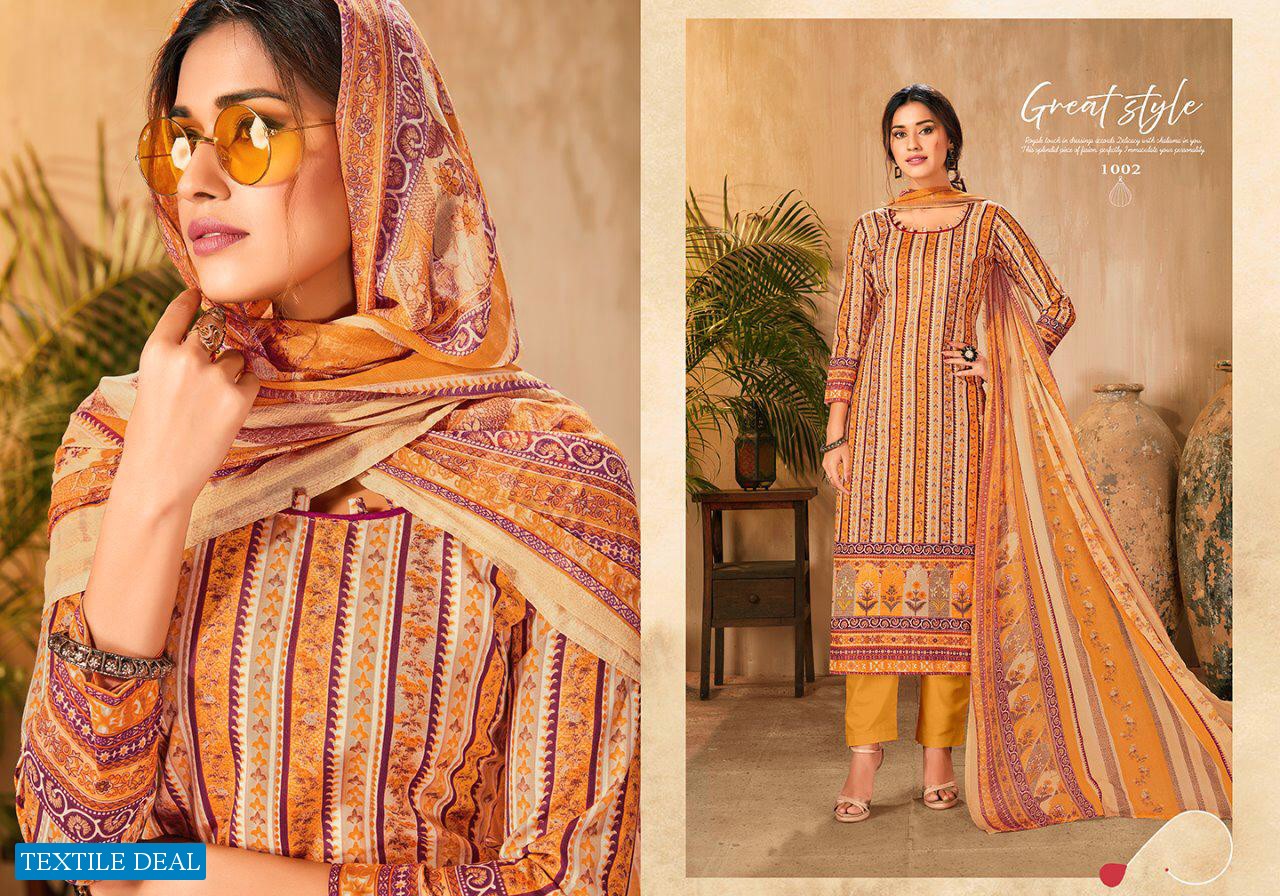Surahi Wholesale Cotton Printed Dress Material