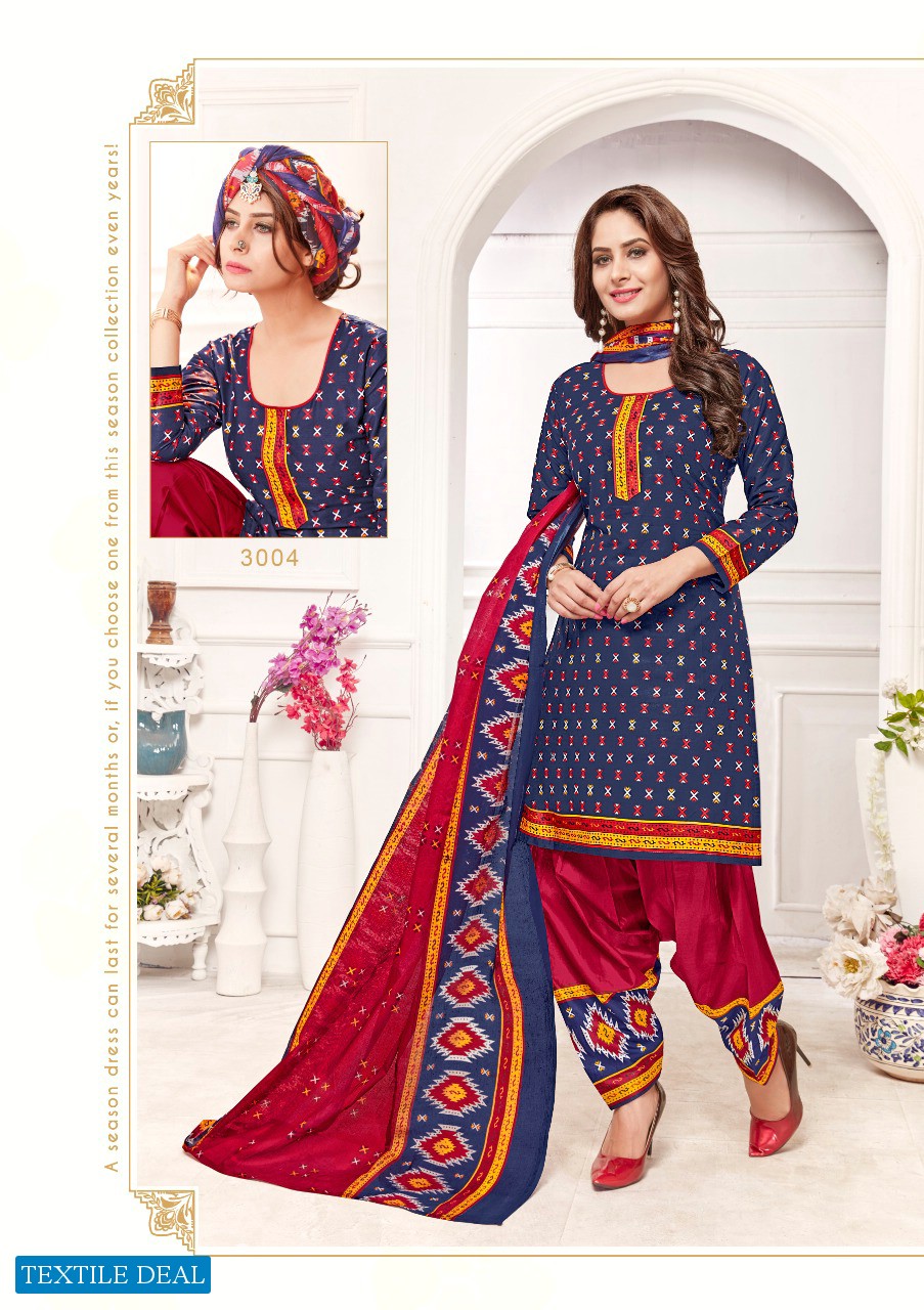 Suryadeep Ipl Baby Doll Vol-3 Wholesale Pure Designer Cotton Printed Dress Material