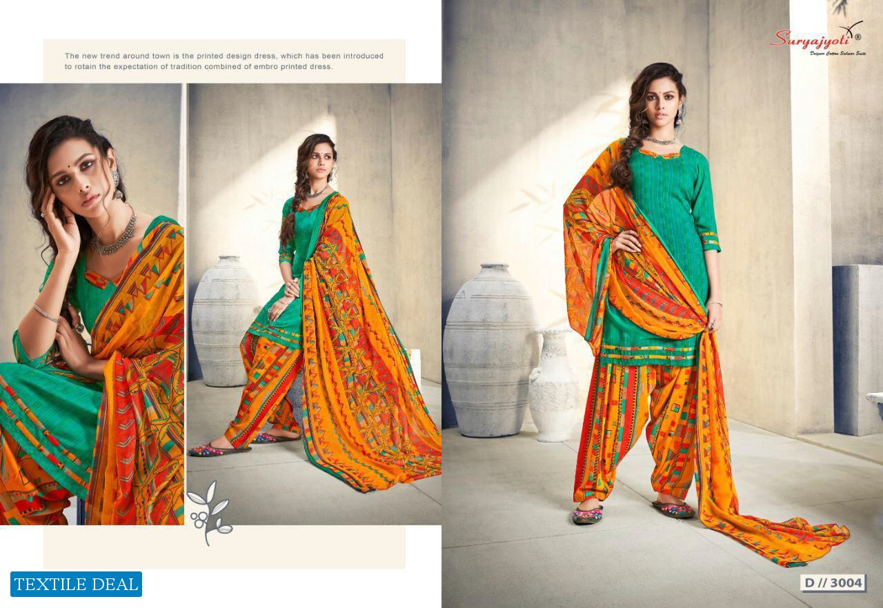 Suryajyoti Gulnar Vol-3 Wholesale Reyon Dress Material