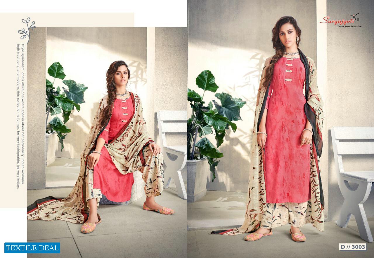 Suryajyoti Gulnar Vol-3 Wholesale Reyon Dress Material