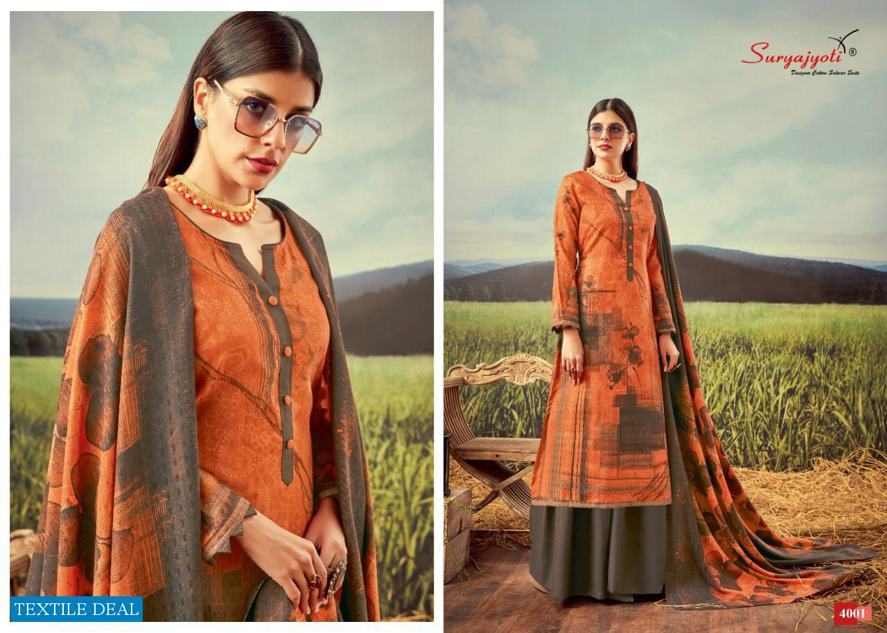 Suryajyoti Gurleen Vol-4 Wholesale Winter Collection Salwar Kameez