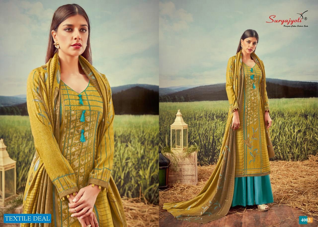 Suryajyoti Gurleen Vol-4 Wholesale Winter Collection Salwar Kameez