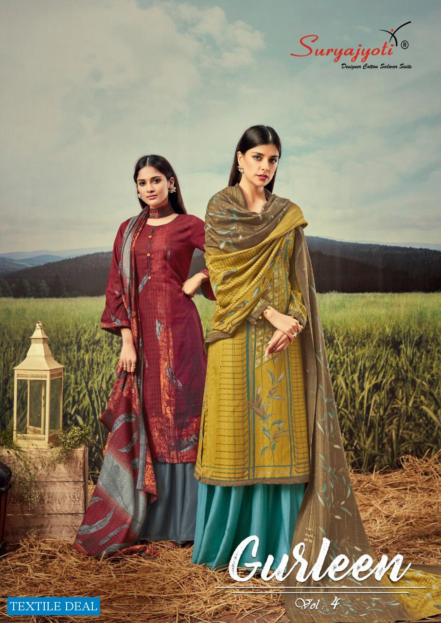 Suryajyoti Gurleen Vol-4 Wholesale Winter Collection Salwar Kameez