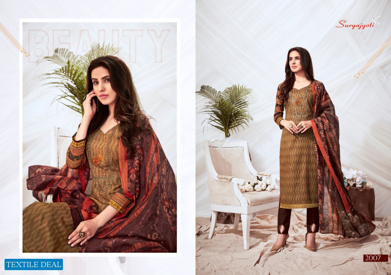 Suryajyoti Noreen Vol-2 Wholesale Dress Material