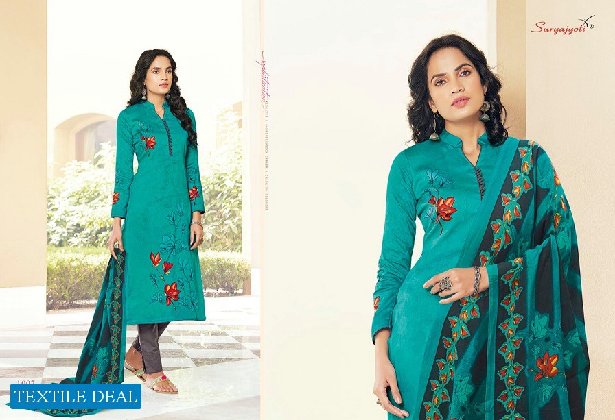 Suryajyoti Shabanna Vol-1 Wholesale Formal Dress Material