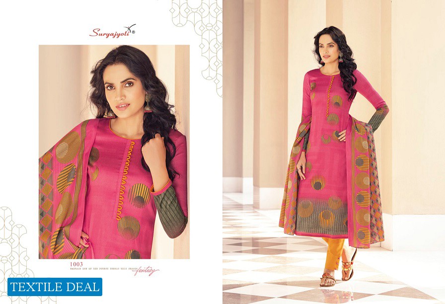 Suryajyoti Shabanna Vol-1 Wholesale Formal Dress Material