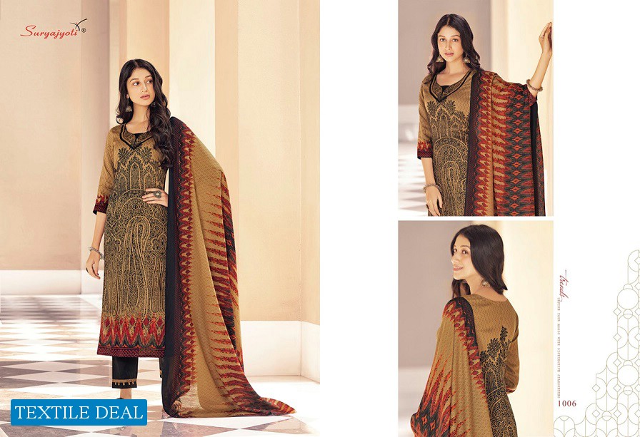 Suryajyoti Shabanna Vol-1 Wholesale Formal Dress Material