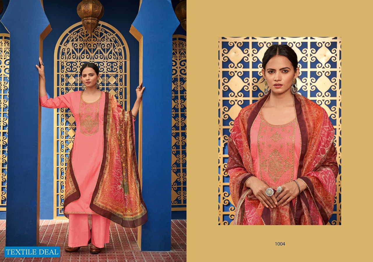 Sweety Kundan Wholesale Shopping Jam Satin With Embroidery Dress Material