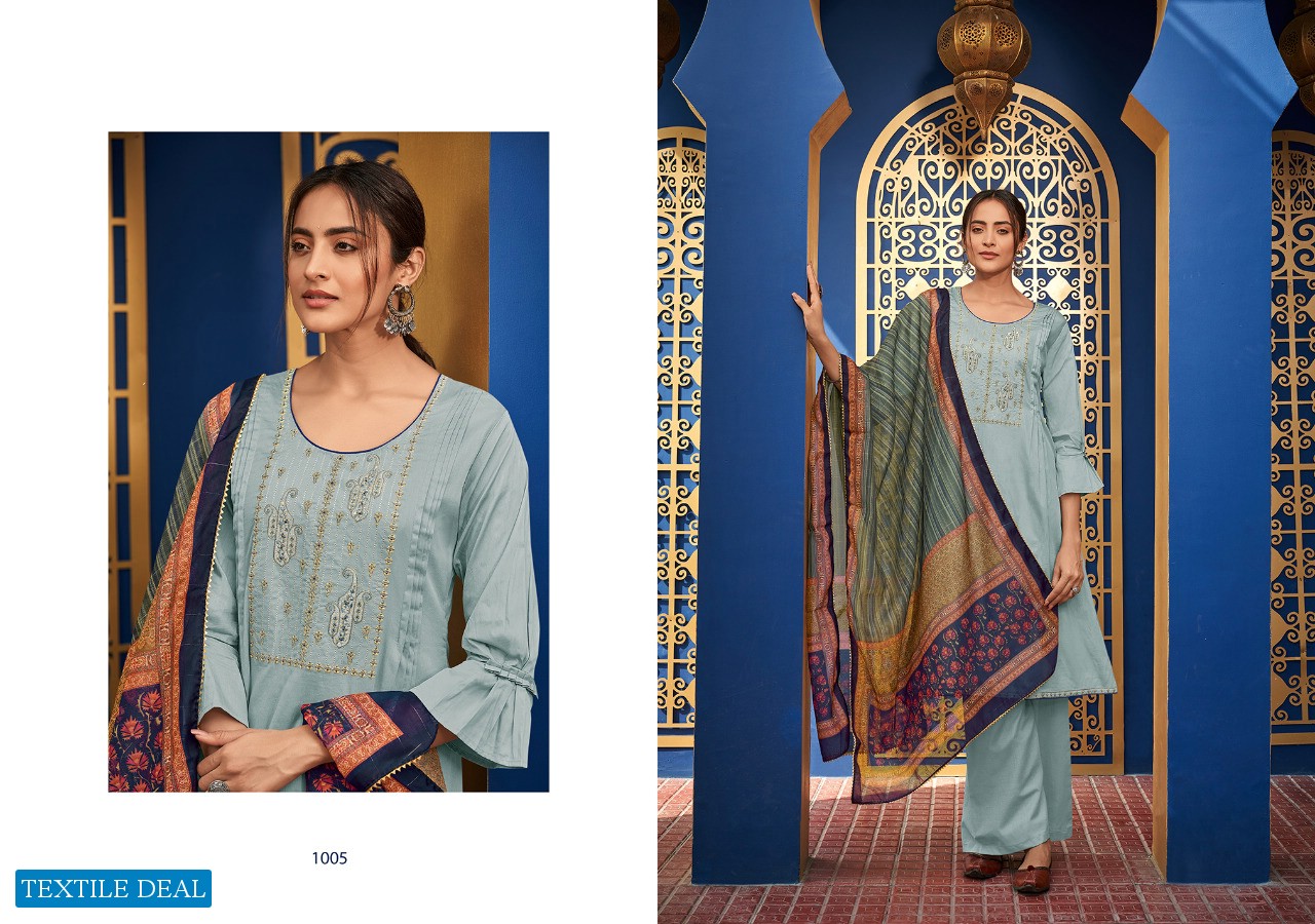 Sweety Kundan Wholesale Shopping Jam Satin With Embroidery Dress Material