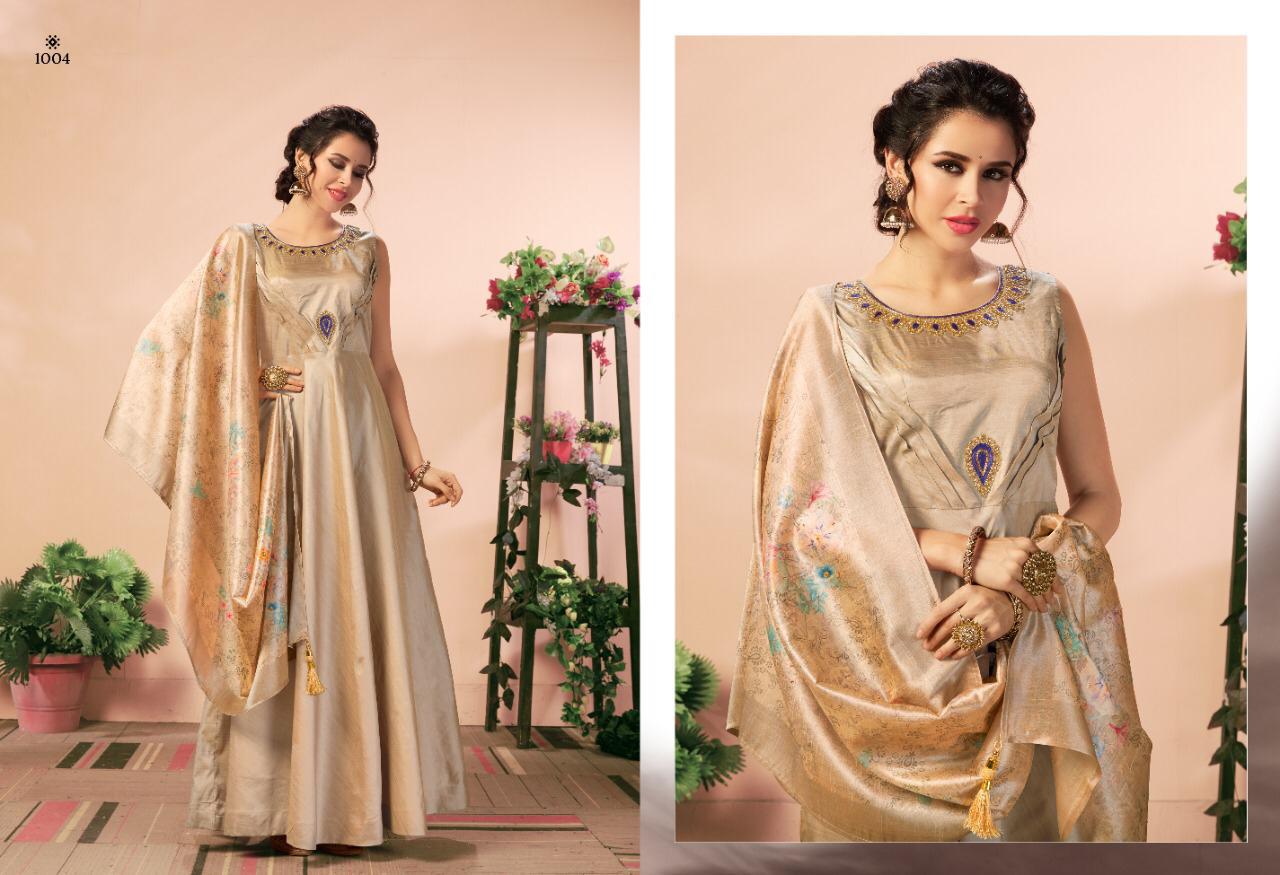 Sweety Phantom Wholesale Fancy Silk Gown With Dupatta