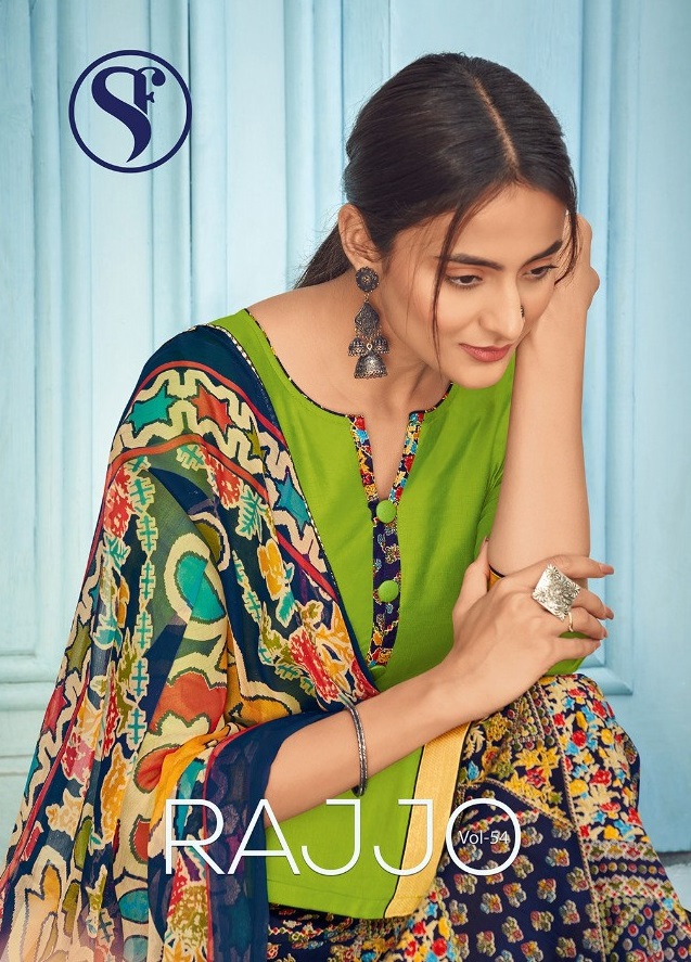 Sweety Rajjo Vol-54 Wholesale Shopping Glace Cotton Dress Material