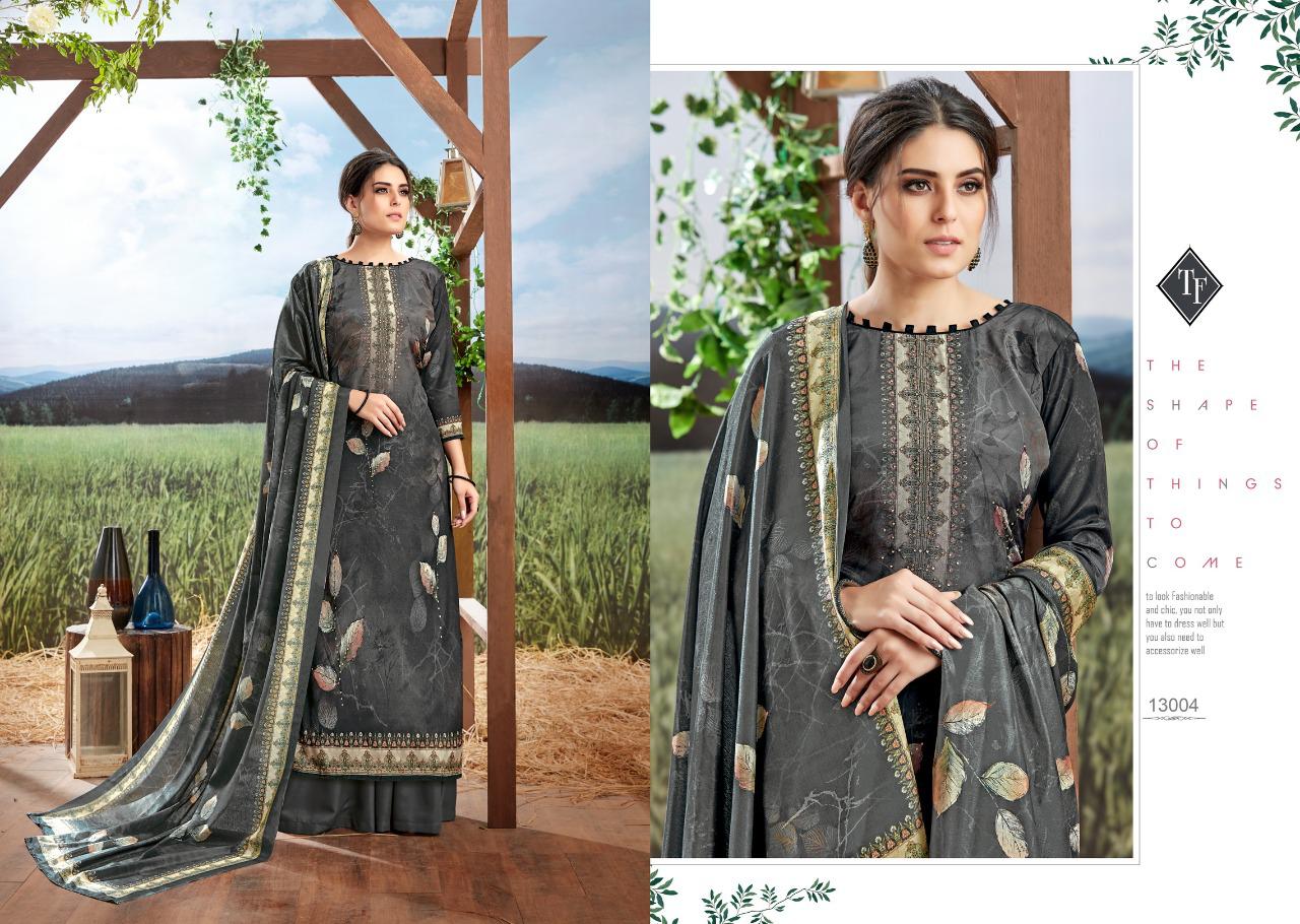 TANISHK FASHION TARANG CRAPE SILK INDIAN SALWAR KAMEEZ AND SUITS
