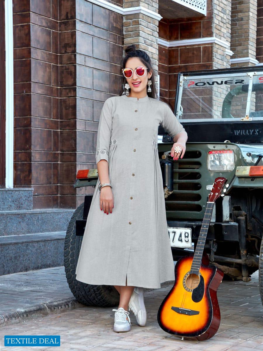 TIPS AND TOPS LAUNCH MUSKAN HEAVY COTTON PARTY WEAR KURTI WHOLESALE RATE