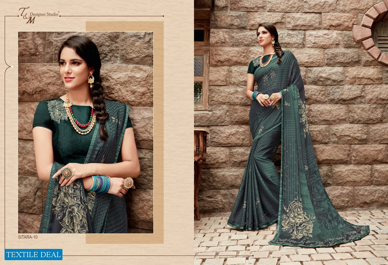 TM Sitara Wholesale Festive Fancy Sarees